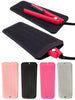 Hanging Silicone Heat Resistant Mat, Hair Straightener Storage Bag Combo Cosmetic Organizer Bag, Mini Pouch For Flat Iron, Curling Iron, Salon Tools Travel Makeup Brush Holder, Cosmetic Container, Travel Essentials